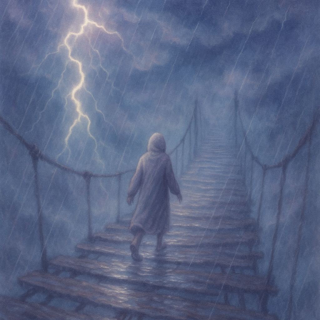 Islamic reflections on a dream about the stormy bridge