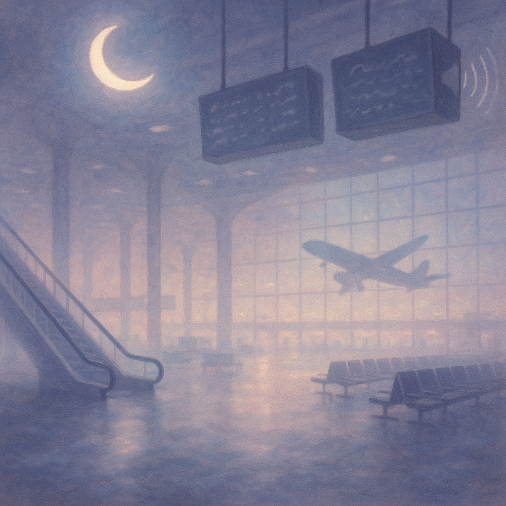 A dream of the lost suitcase, seen from a Neutral view
