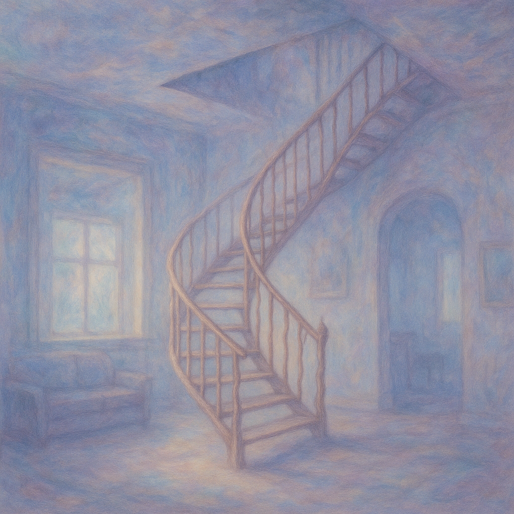 A dream of the staircase that loops, seen from a Spiritual view