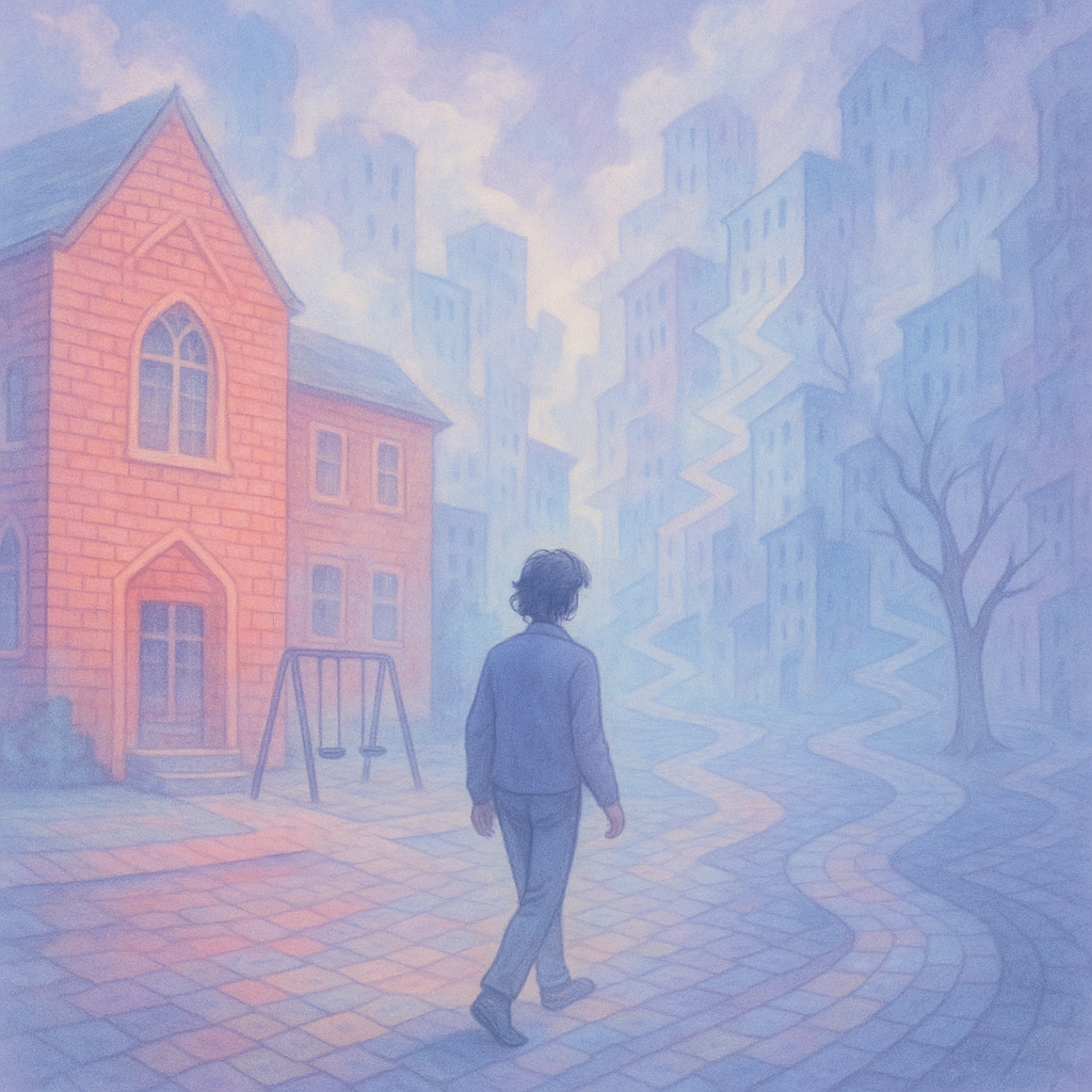 Neutral reflections on a dream about the city with shifting streets
